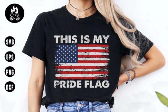 Download This is My Pride Flag SVG, 4th of July - Premium Bundle