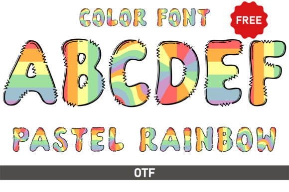 Download Pastel Rainbow - Rainbow Collection