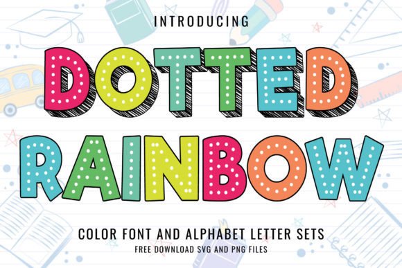 Download Dotted Rainbow - Rainbow Collection
